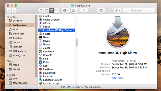 how to download macos high sierra to usb